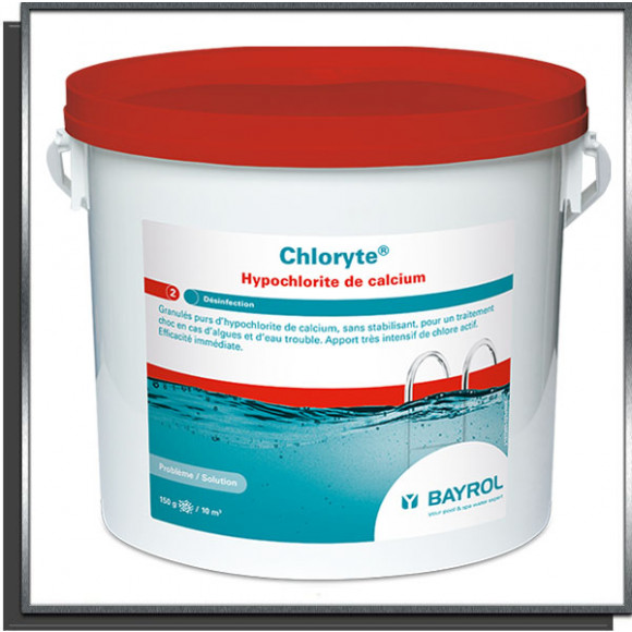 Chloryte Chlore choc non stabilisé 5Kg Bayrol