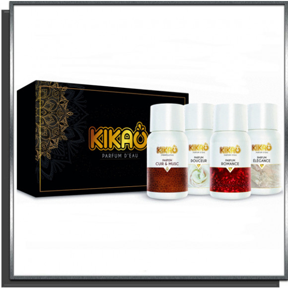 Coffret découverte "Les Raffinés & Orientaux" 4 parfums d'eau KIKAO