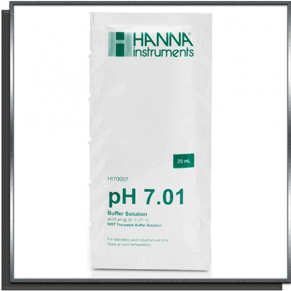 Solution tampon calibrage pH 7 sondes pH
