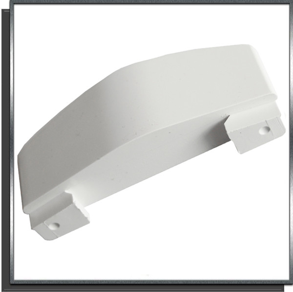 Ailette fixe 30mm Blanc pour lame PVC couverture automatique Sofatec