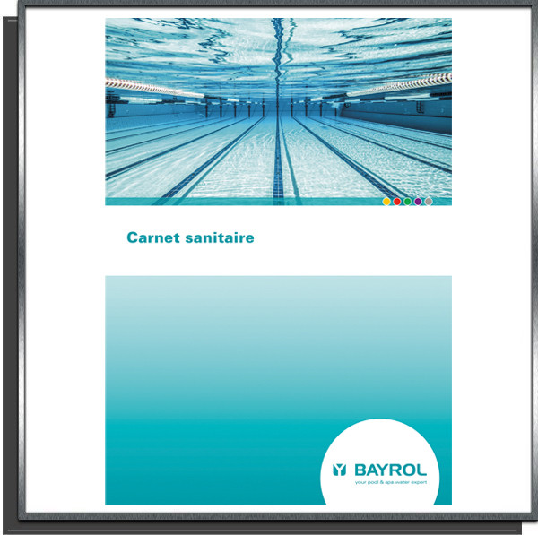 Carnet sanitaire pour piscine collective BAYROL