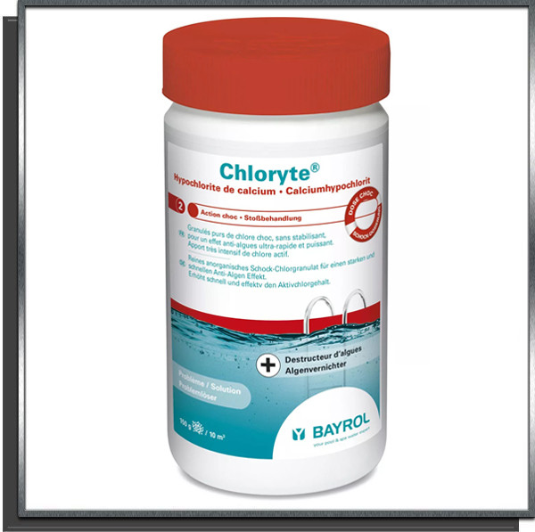 Chloryte chlore choc non stabilisé 1Kg Bayrol
