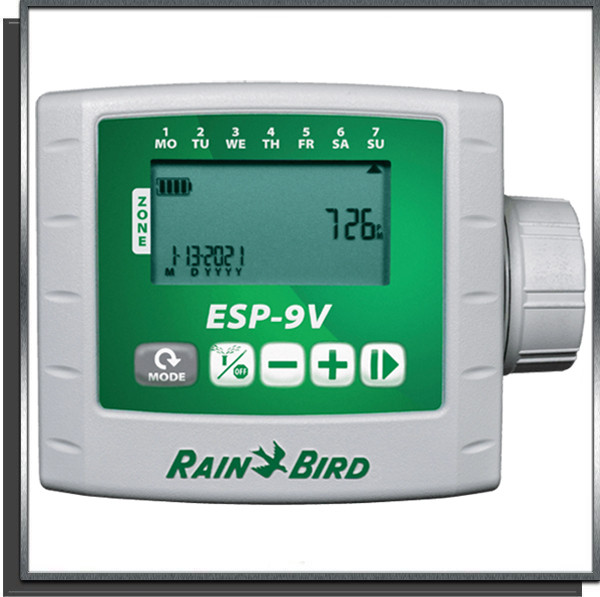 Programmateur à pile ESP-9V Rain Bird - 4 Stations