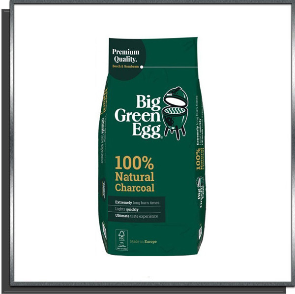 Sac de charbon naturel Premium Big Green Egg bois Européen 4.5 kg