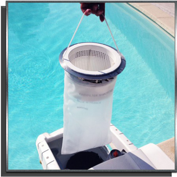 Poche filtrante compatible piscine Desjoyaux finesse 15 microns